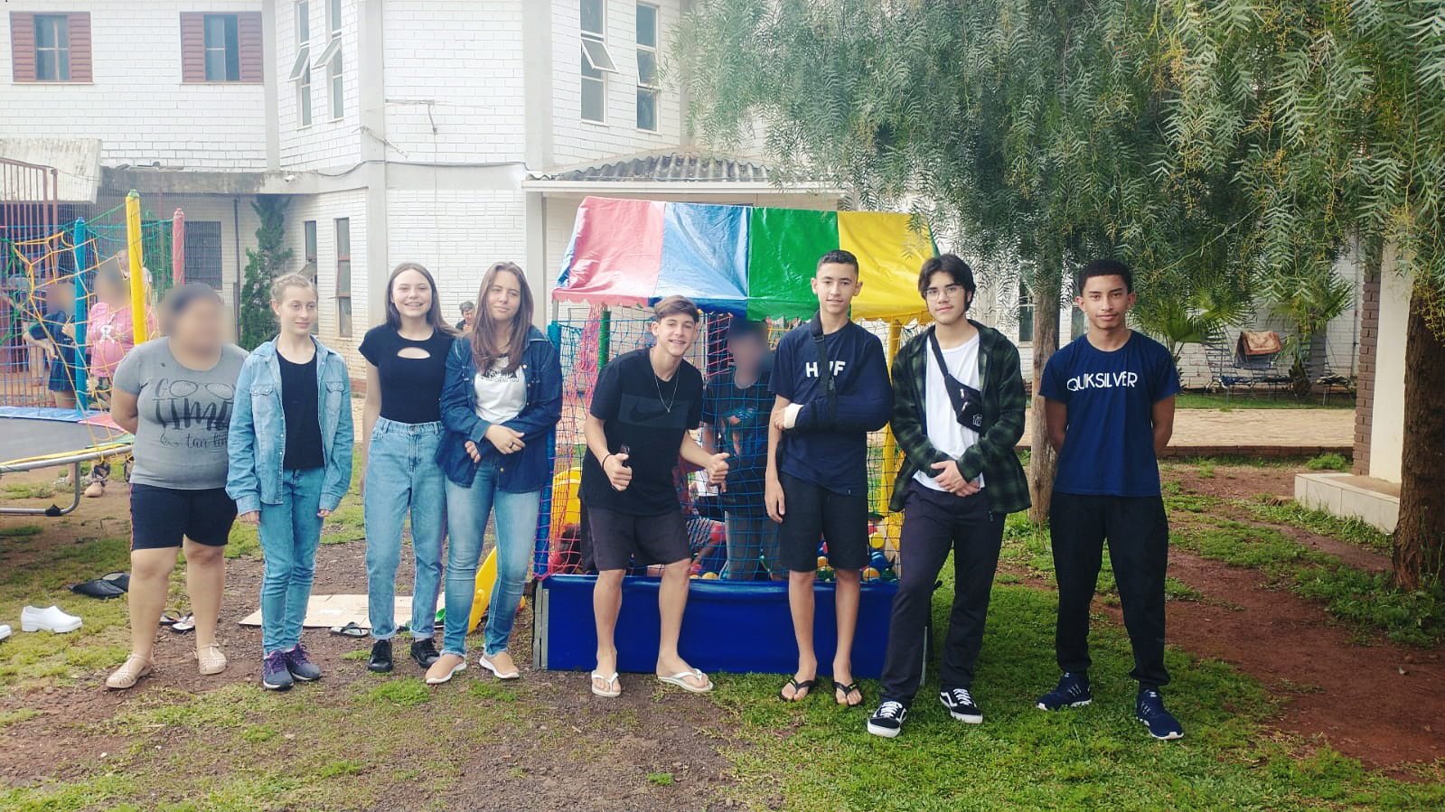 VEREADORES MIRINS PROMOVEM DIA DE DIVERSÃO NA CASA DE ACOLHIMENTO ANJO DA GUARDA. 